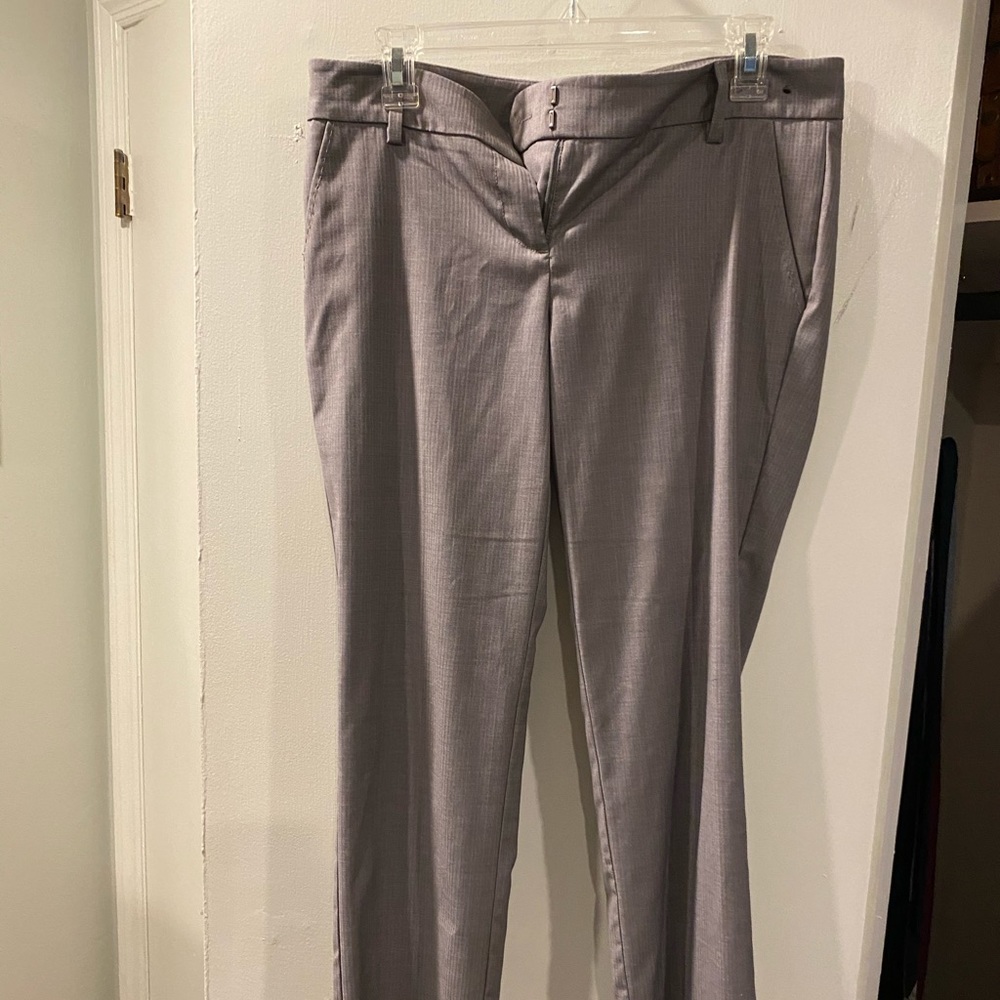 New York & Company Gray Petite Dress pants